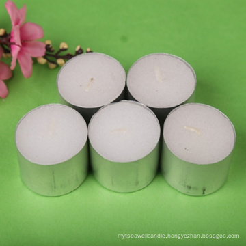 Wholesale 8g White Tealight Candles for Middeast Market